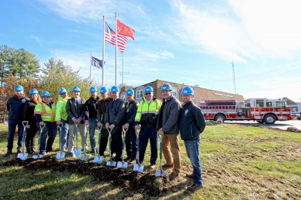North Branch Construction Celebrates Groundbreaking at Londonderry Fire Station