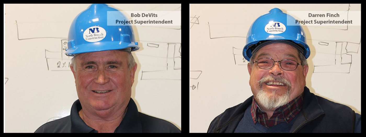 North Branch Construction Welcomes Two New Project Superintendents