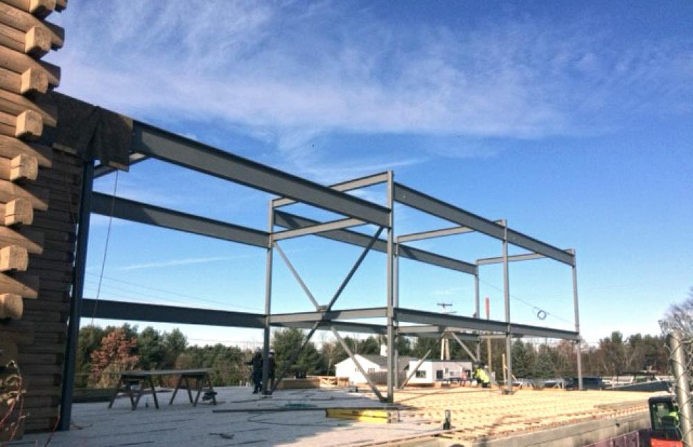 North Branch Construction Completes Steel Erection at Shooter’s Outpost in Hooksett