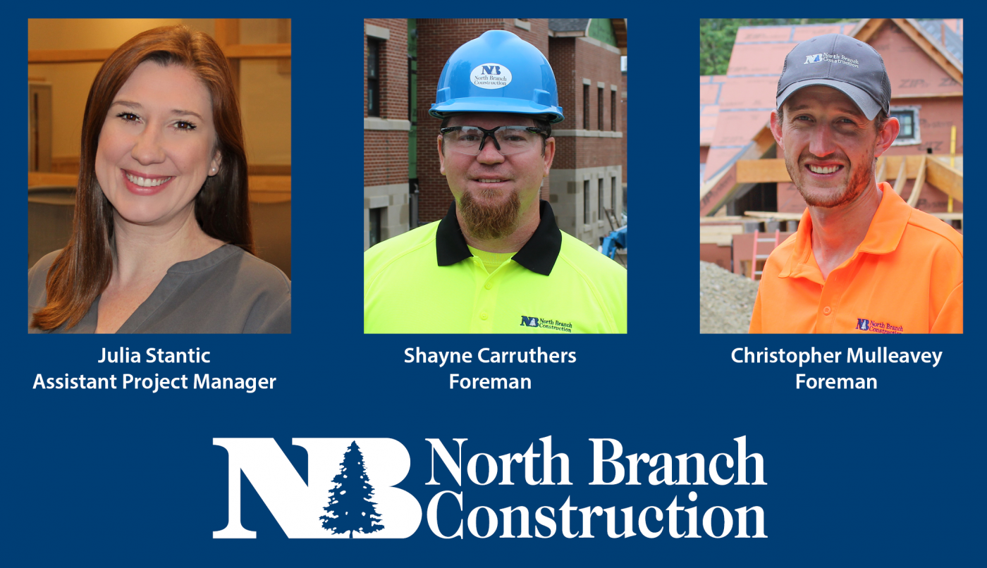 North Branch Construction Announces Promotions