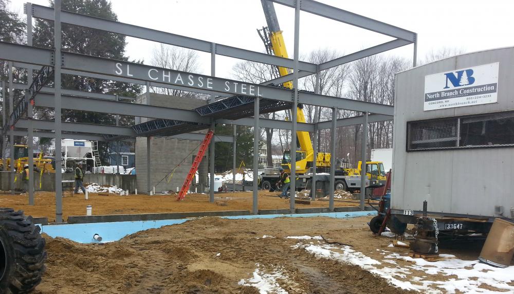 North Branch Completes Steel Erection at Laconia Central Fire Station